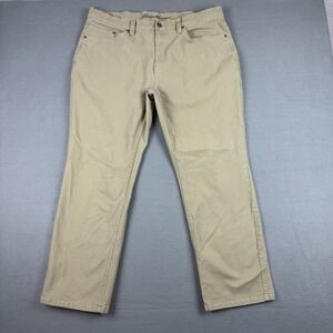 Eddie Bauer Pants Tag Sz 38x30 Tan Hiking Outdoor Khaki‎
